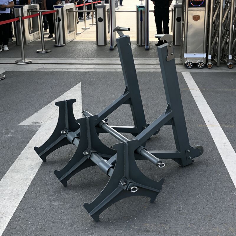 60 kg schwere Fahrzeugsicherheitsbarriere mit Y-Struktur und elektrostatischem Sprühen zum Schutz vor Terrorismus
