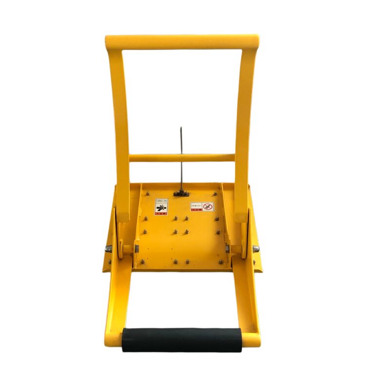 13,4 kg leichte mobile Fahrzeugsperre mit faltbarem Design und elektrostatischem Pulverlack
