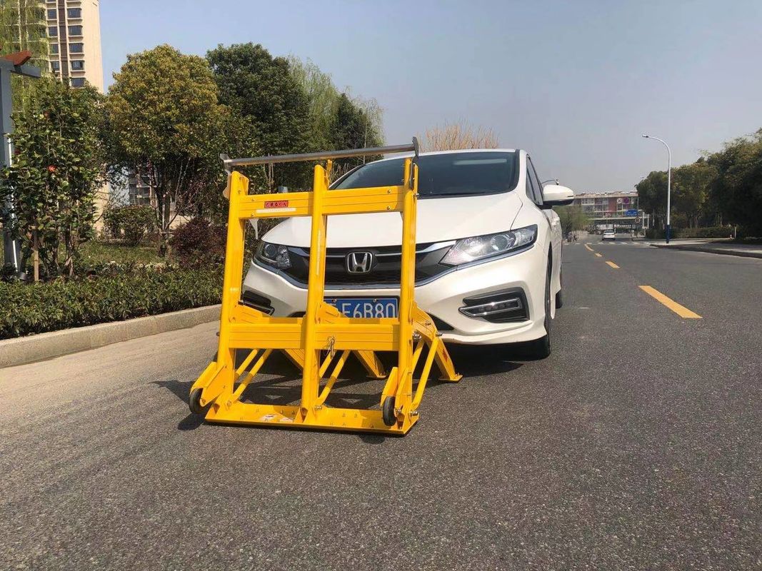 Portable Vehicle Barrier aus Aluminiumlegierung mit klappbarem Design und elektrostatischem Sprühen für eine höhere Haltbarkeit